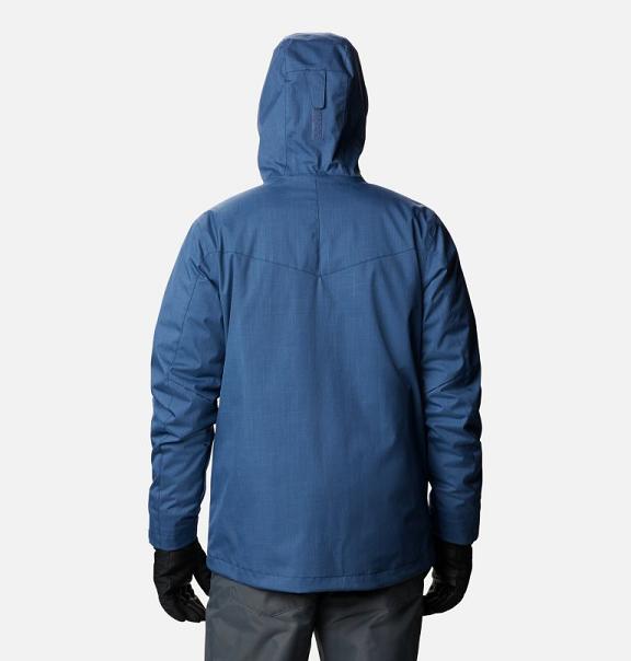 Columbia Whirlibird IV Interchange 3 In 1 Jacket Blue For Men's NZ82406 New Zealand